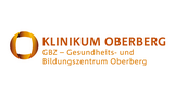 Logo des Klinikums Oberberg, das das Gesundheits- und Bildungszentrum Oberberg repräsentiert. Farblich in Orange und Weiß gestaltet.