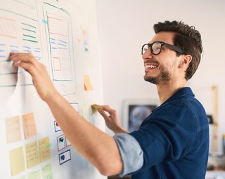 Design Thinking Prozess Im Design Thinking Prozess wenden Sie die Design Thinking Methoden an.