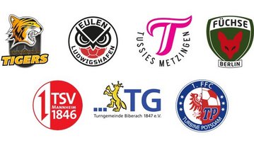 Logos der Partnerunternehmen im Sport