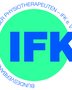 Logo des IFK e.V. für selbständige Physiotherapeuten, bestehend aus einem grünen Kreis mit blauer Schrift und dem Kürzel "IFK" in der Mitte.