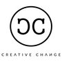 Logo mit den Buchstaben "CC" in einem Kreis, darunter der Schriftzug "CREATIVE CHANGE".